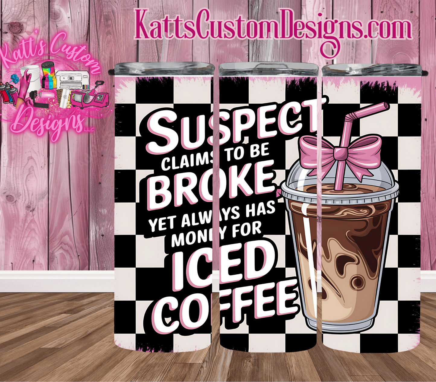 #4 Suspect claims to be broke yet always has money for iced coffee